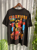 Vintage Chicago Bulls 1996 Champions Rap T-shirt - Size XL