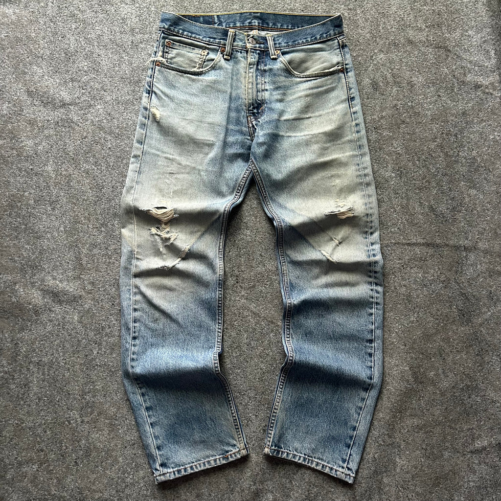 Vintage Distressed Levi’s Slim Fit Jeans