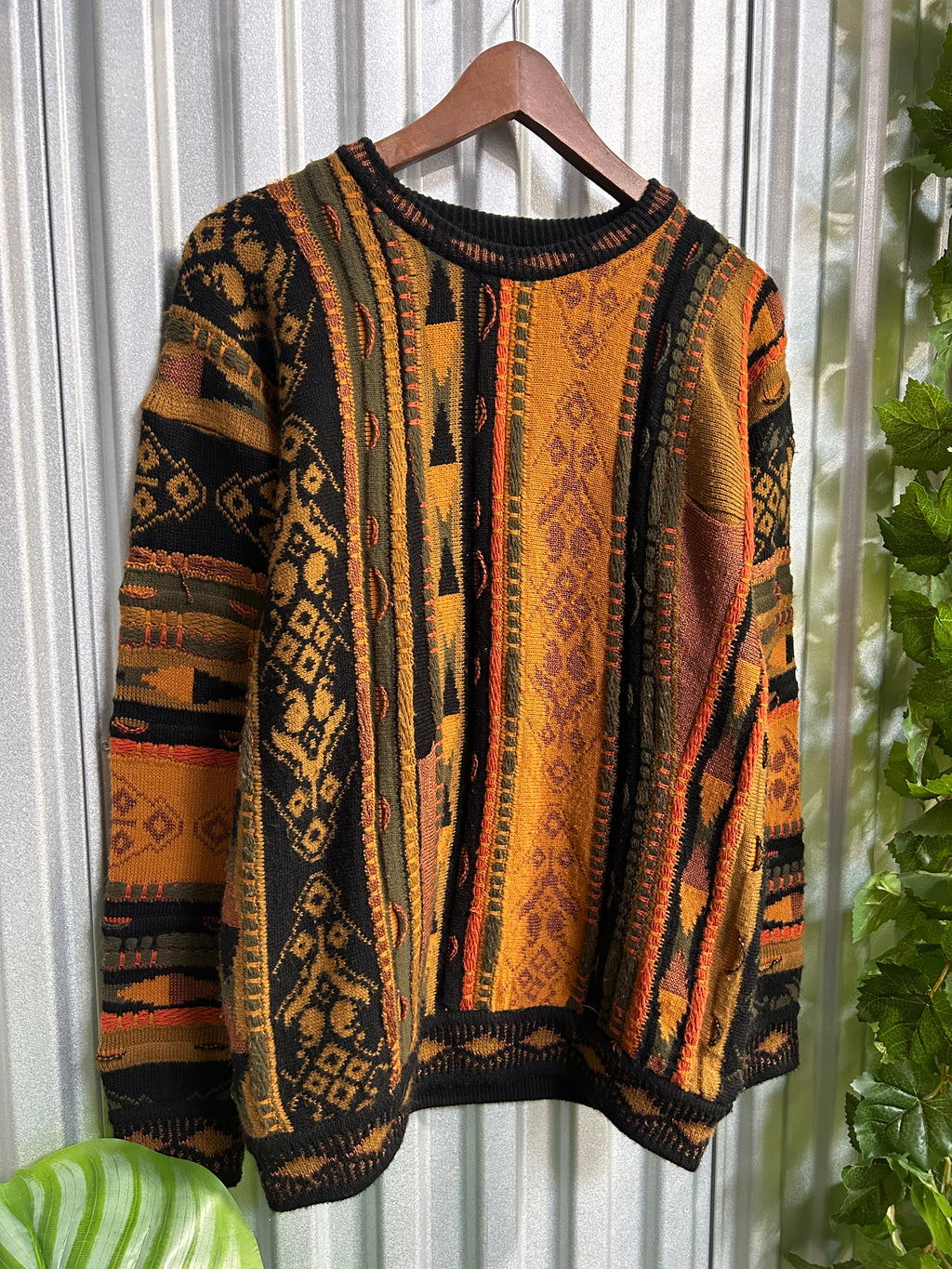 Vintage Coogi Styled Rodann Knit Sweater - Size Small