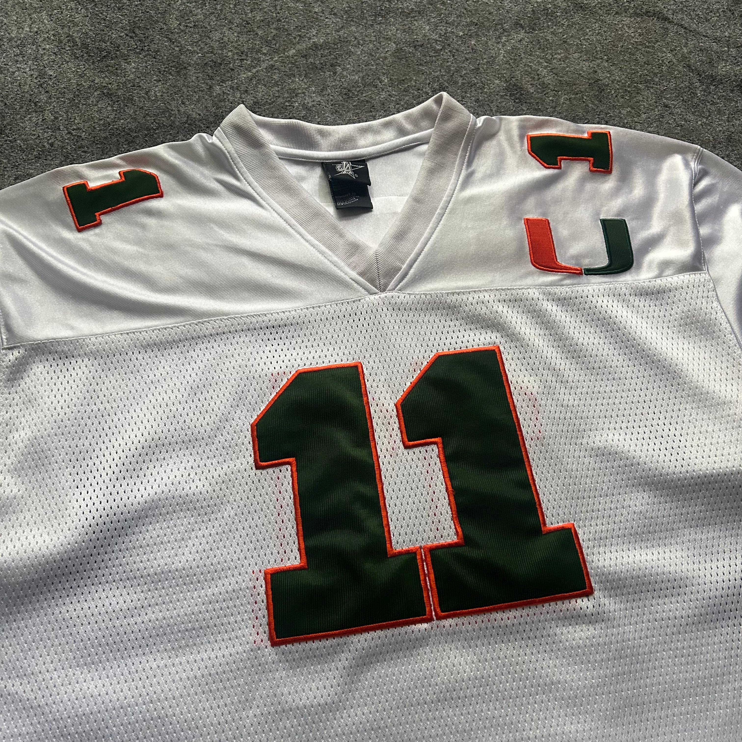Vintage Miami Hurricanes Football Jersey