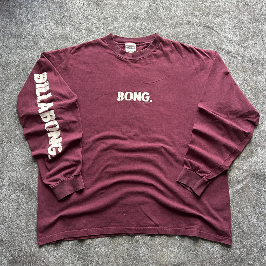 Vintage Billabong Long Sleeve Spell Out Shirt