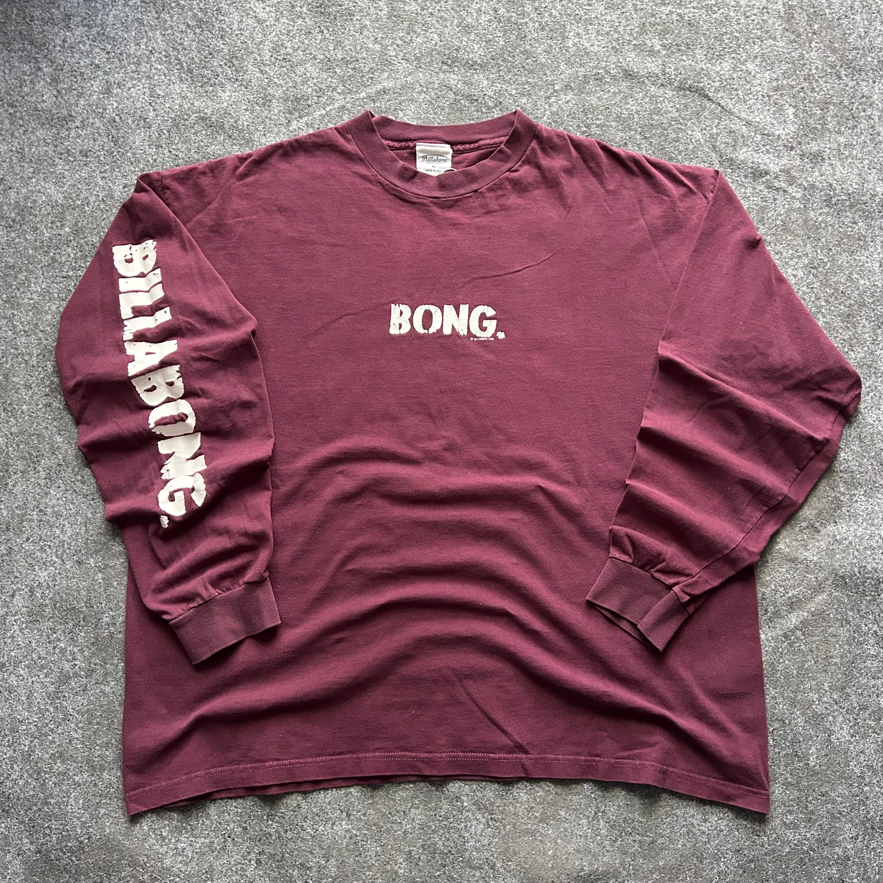 Vintage Billabong Long Sleeve Spell Out Shirt