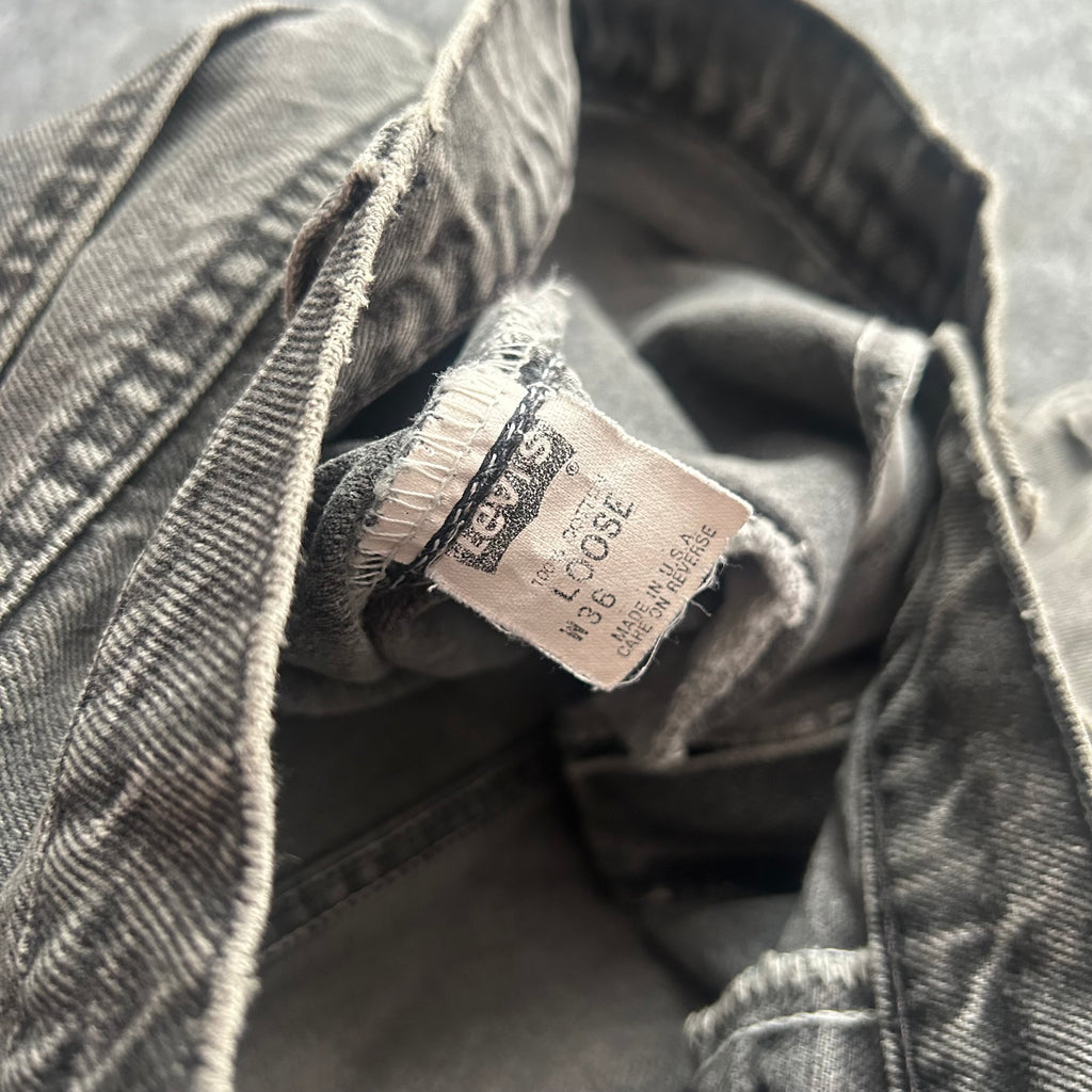 Vintage Faded Black Levi’s Jorts