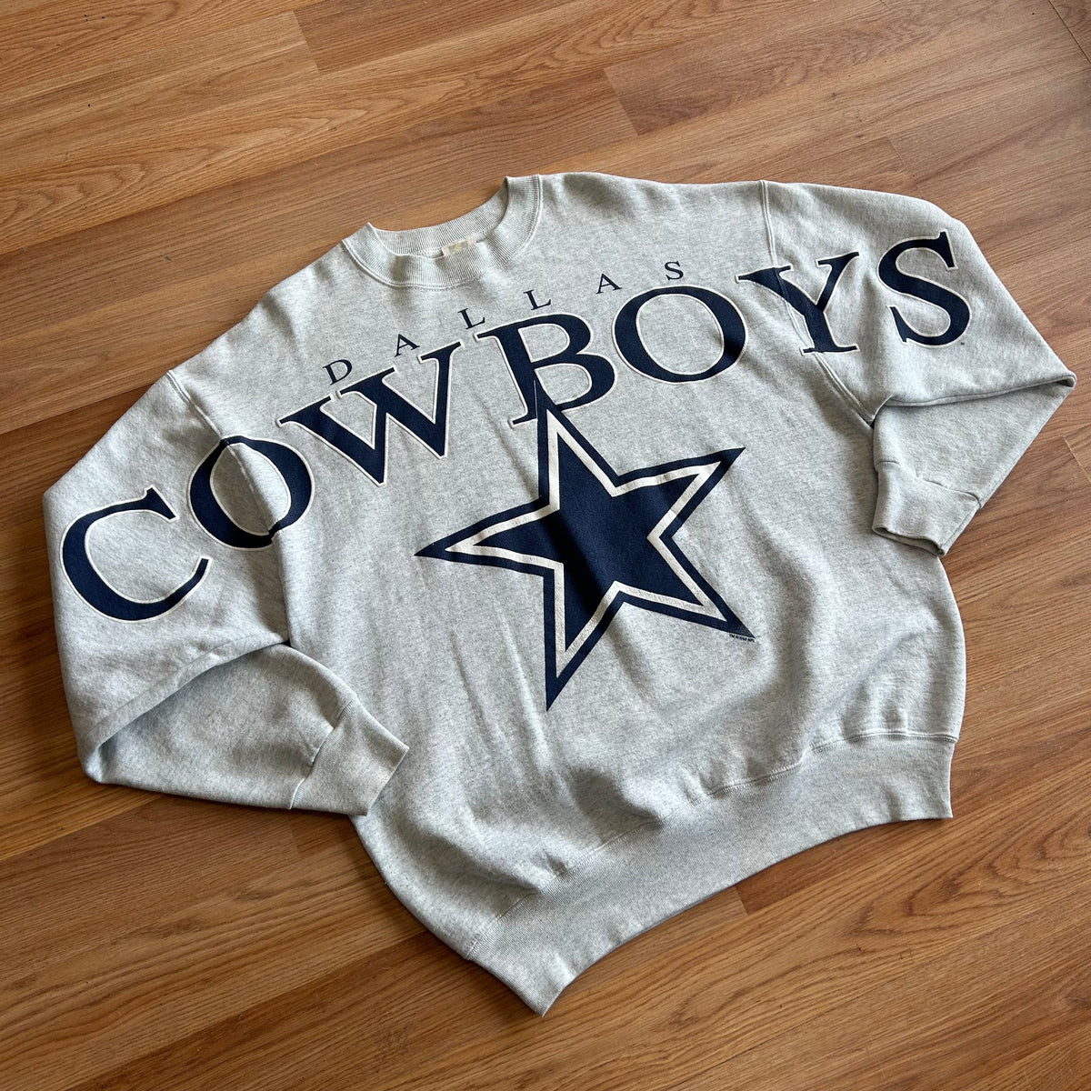Vintage Dallas Cowboys Spell Out Crewneck - Size XL