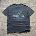 Vintage Orange County Choppers Biker Navy T-shirt