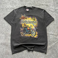 Vintage Harley Davidson On The Eighth Day God Created T-shirt