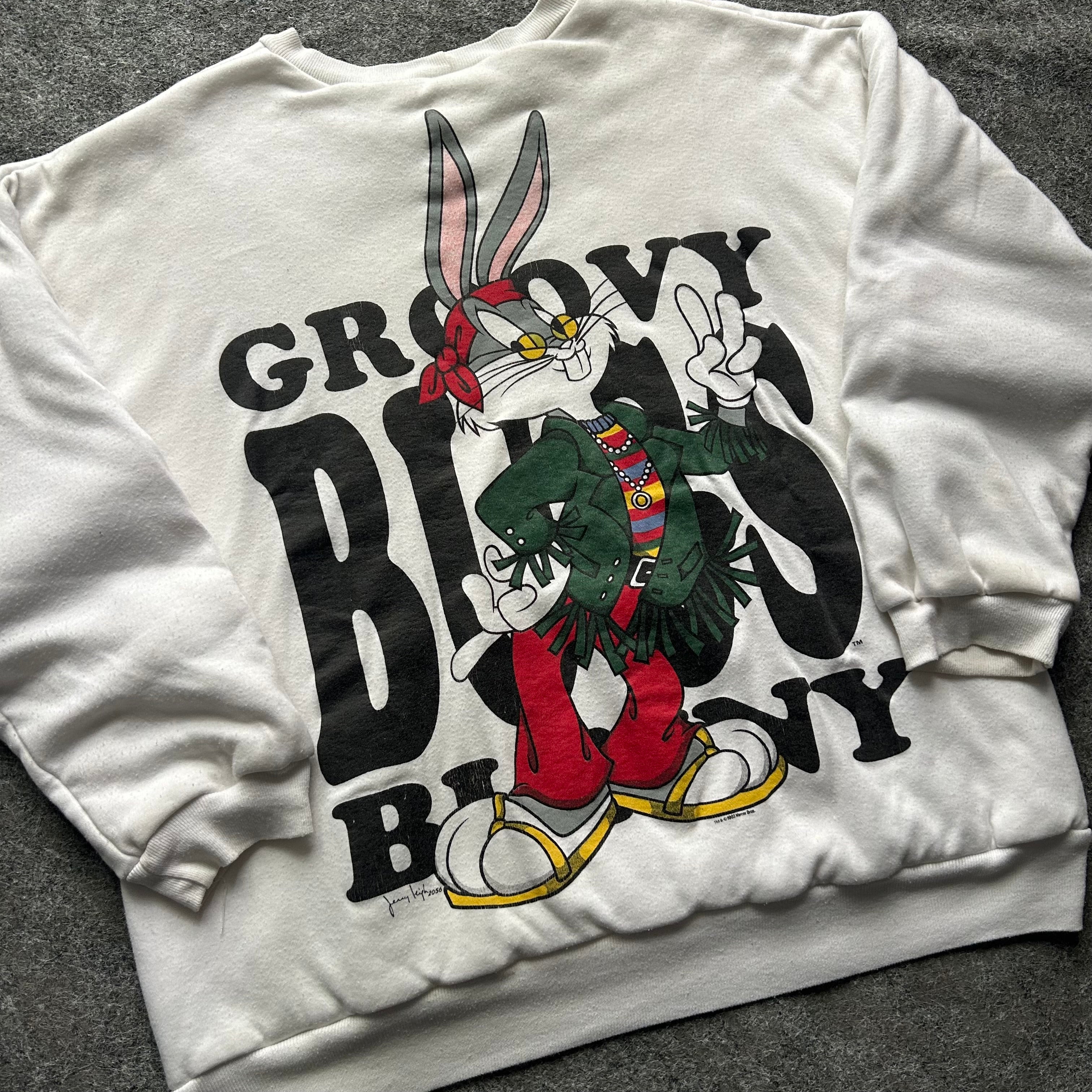 Vintage Bugs Bunny Groovy Crewneck