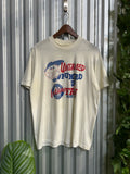 Vintage Cleveland Indians Canton Akron Untamed Pumped Up Fan T-shirt - Size Large