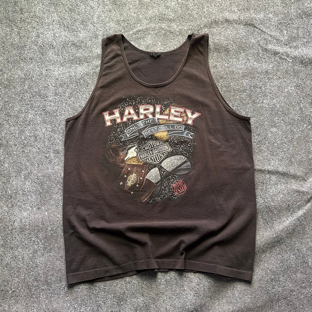Vintage Harley Davidson Graphic Tank Top