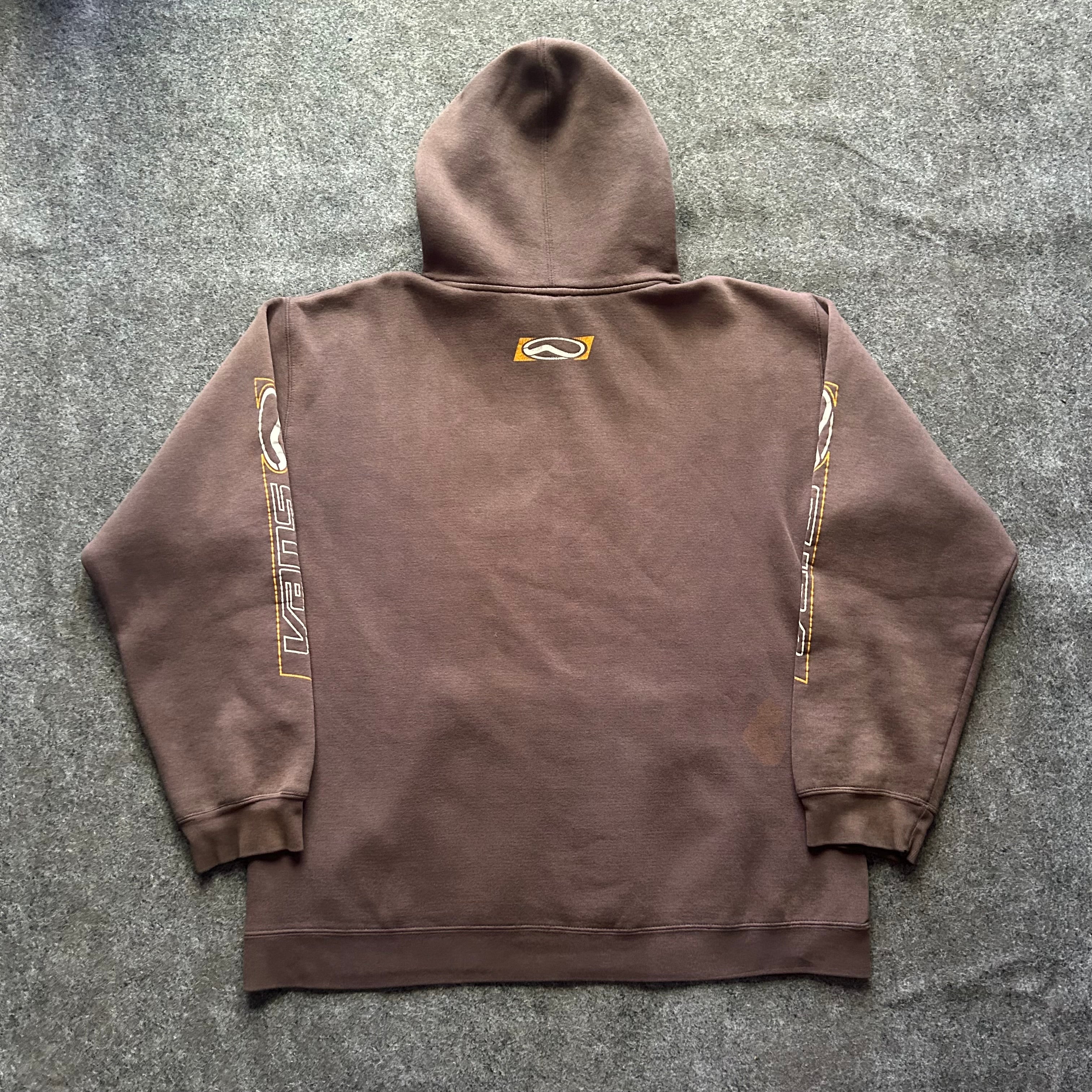 Vintage Distressed & Faded Vans Hoodie