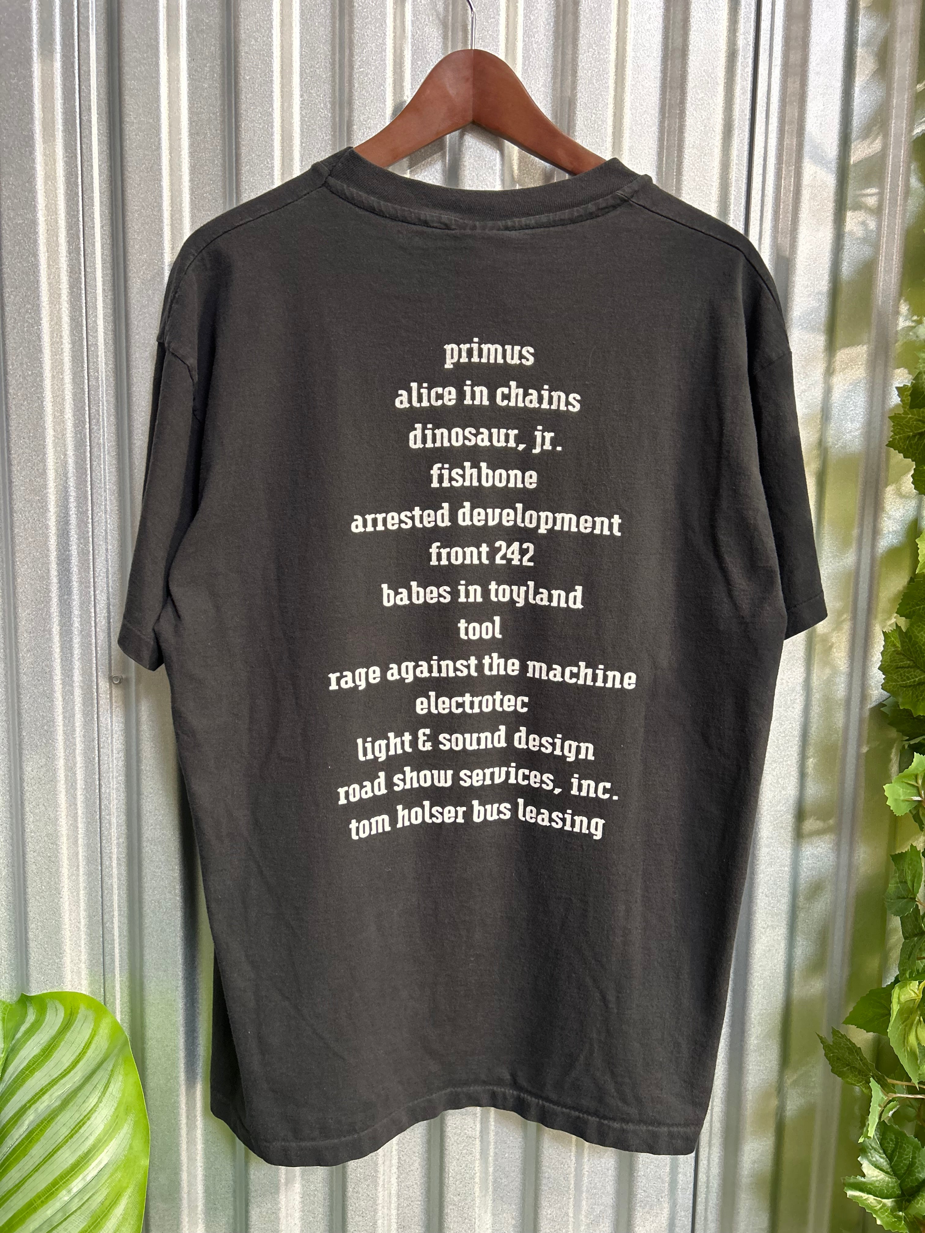 Vintage Lollapalooza Local Crew 1993 T-shirt - Size Xl