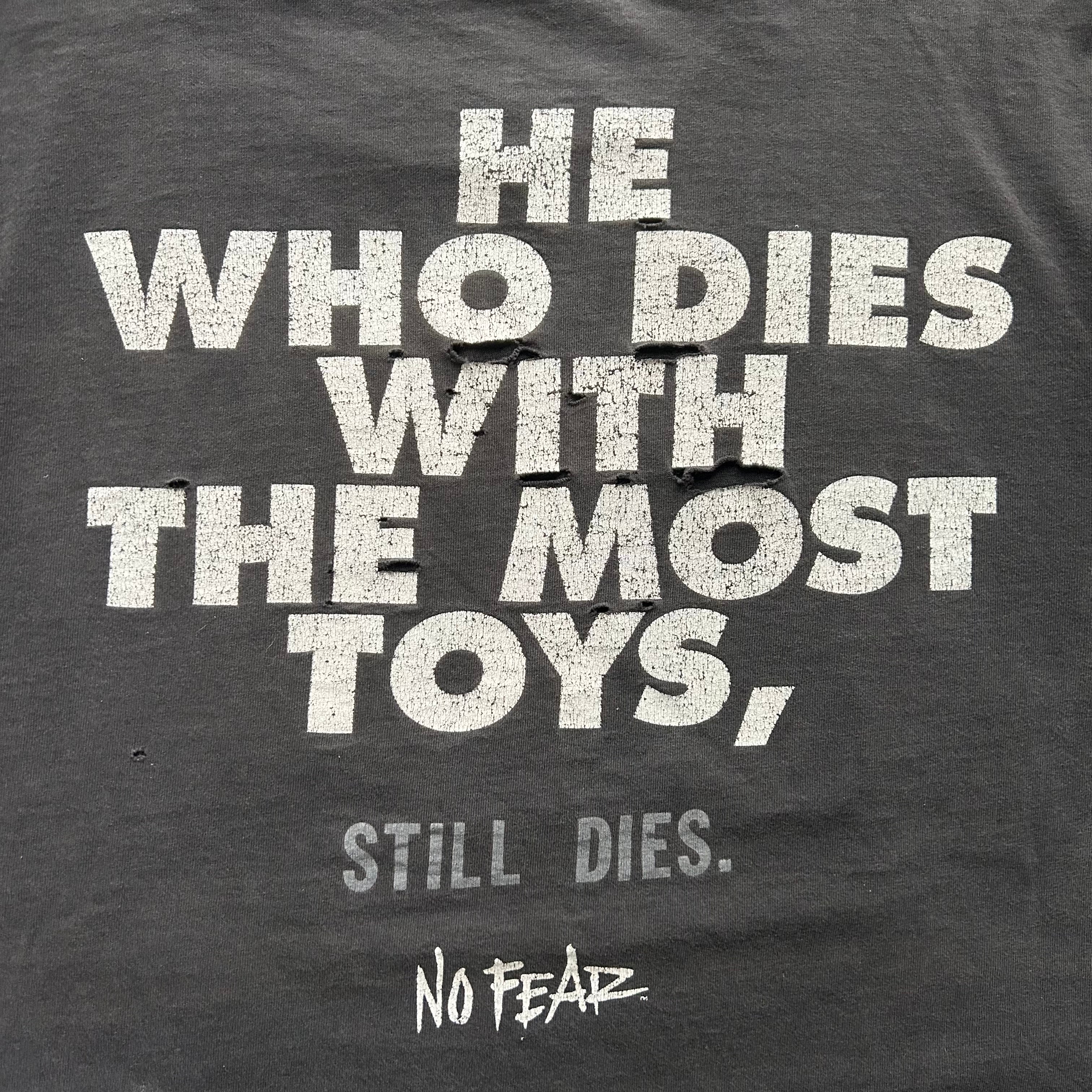 Vintage Thrashed No Fear T-shirt