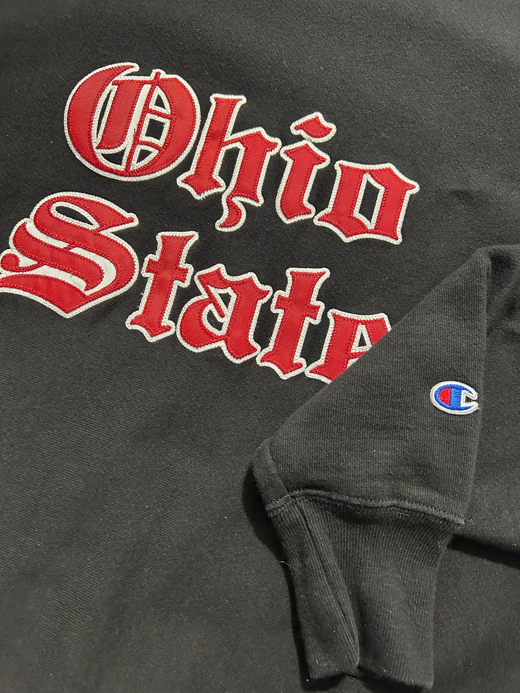 Vintage Ohio State Old English Champion Reverse Weave Crewneck- Size Large