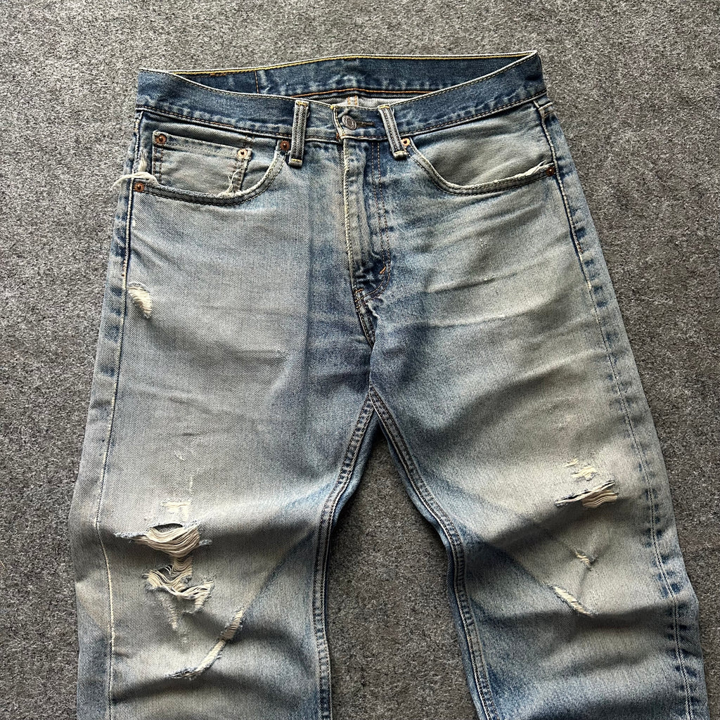 Vintage Distressed Levi’s Slim Fit Jeans