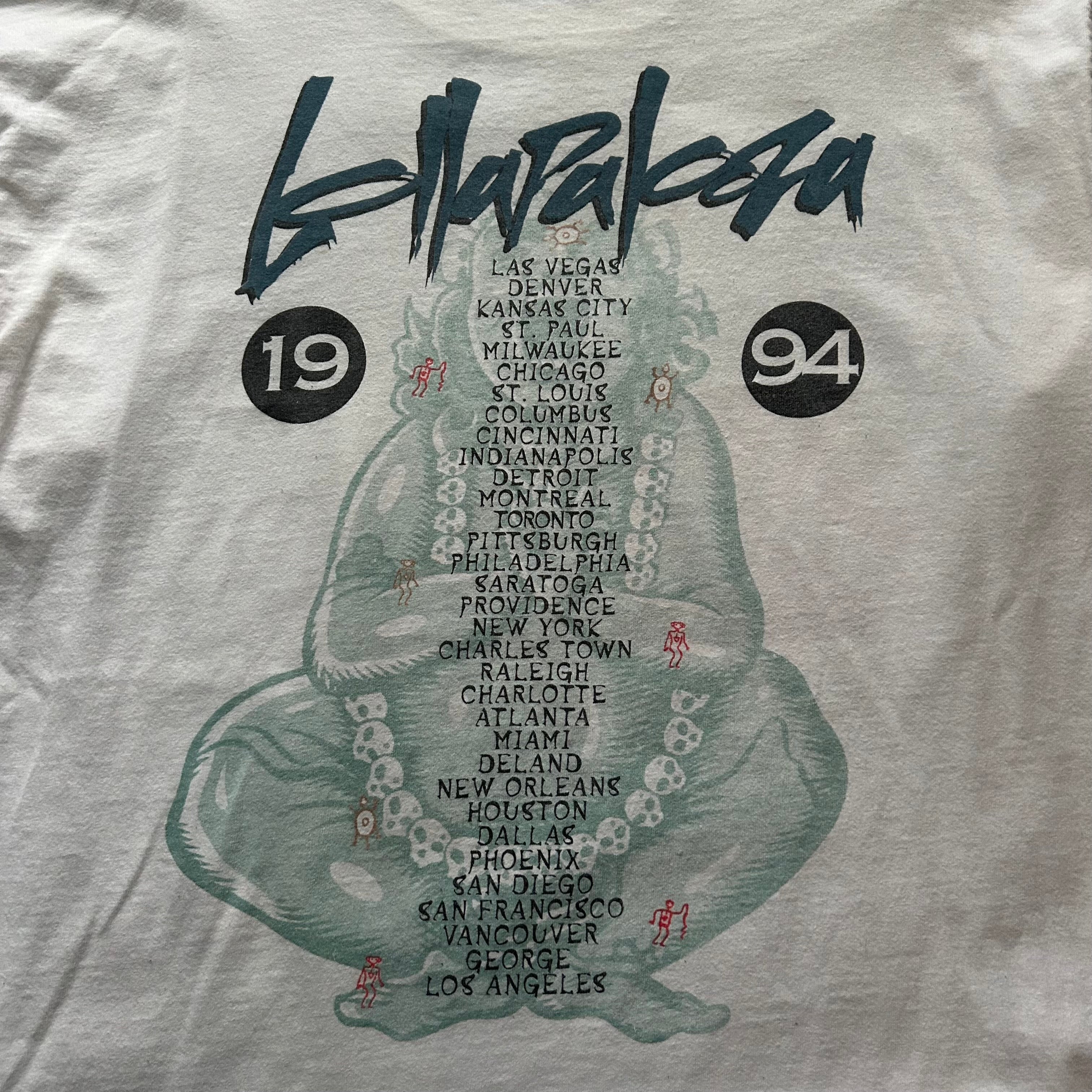 Vintage Lollapalooza 1994 Concert Band T-shirt