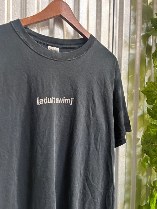 Vintage Adult Swim Cartoon Network Promo T-shirt - Size Large