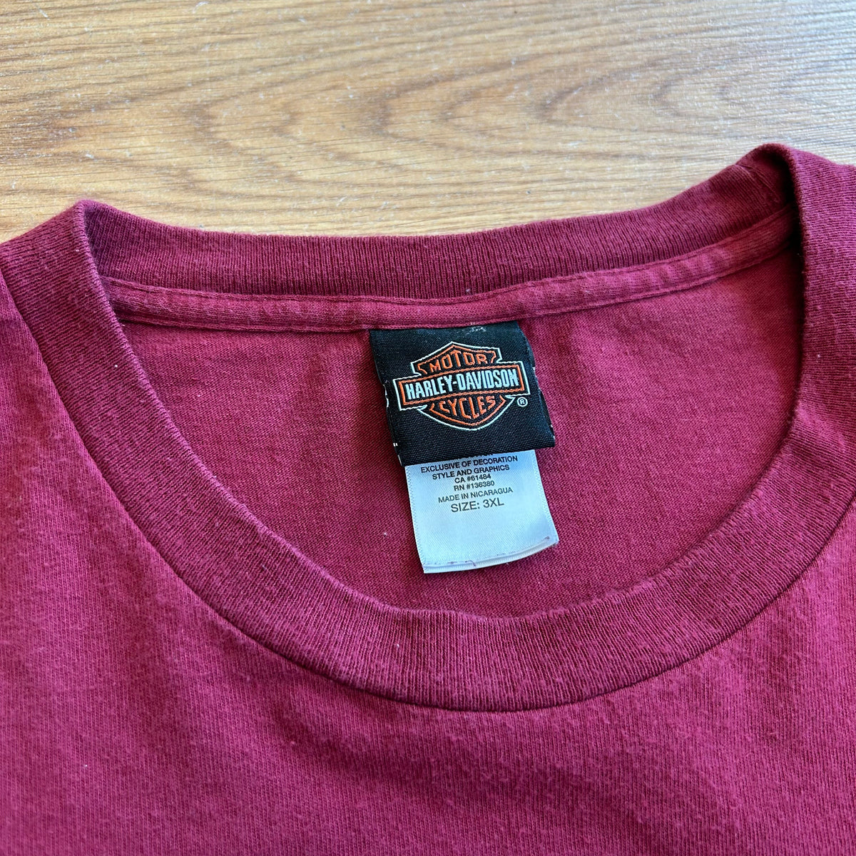 Vintage Harley Davidson Marvel Iron Man T-shirt - Size 3XL