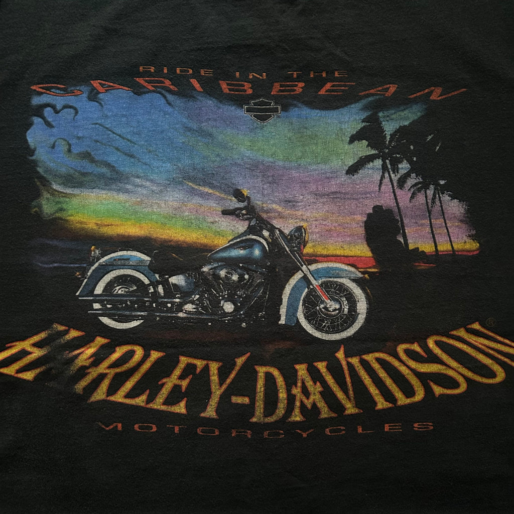 Vintage Harley Davidson Aruba Tank Top Shirt
