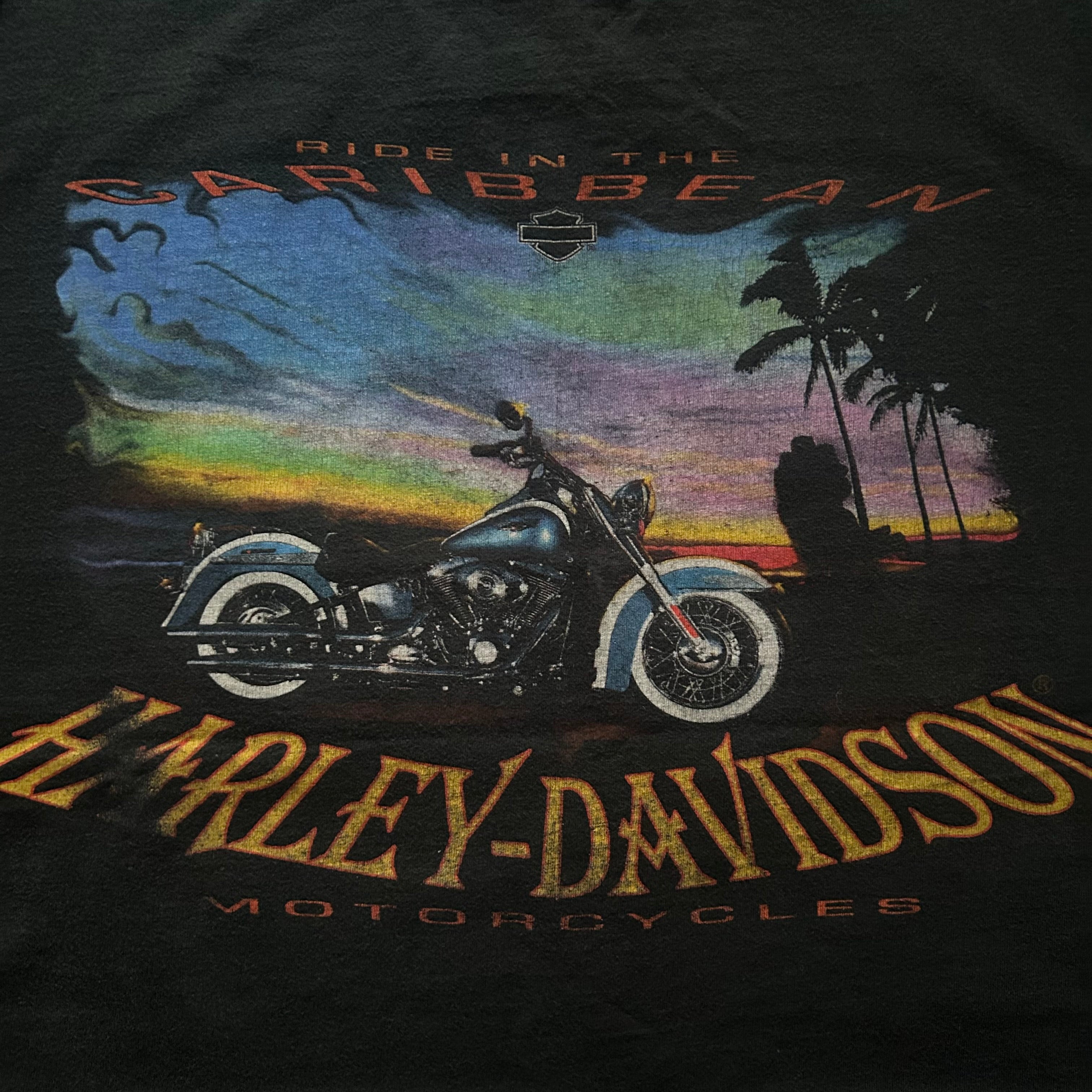 Vintage Harley Davidson Aruba Tank Top Shirt