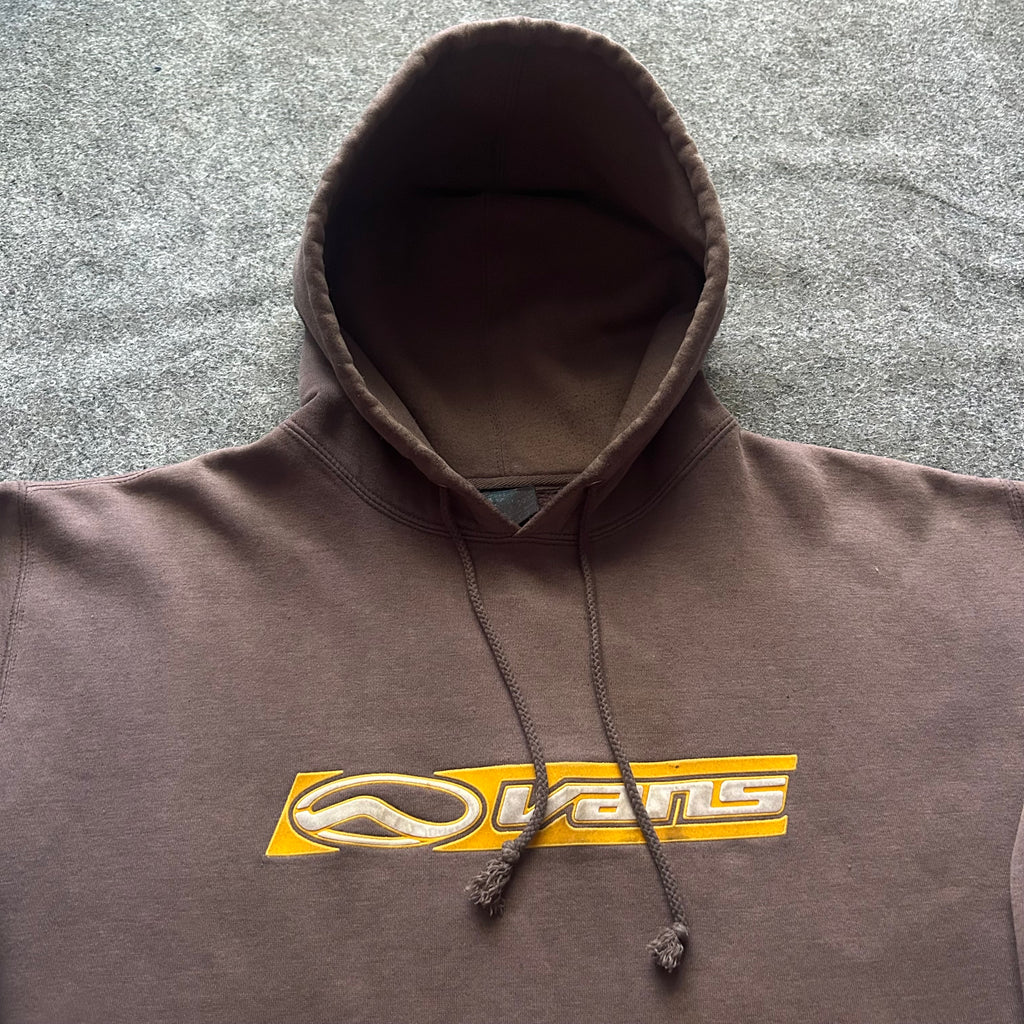Vintage Distressed & Faded Vans Hoodie