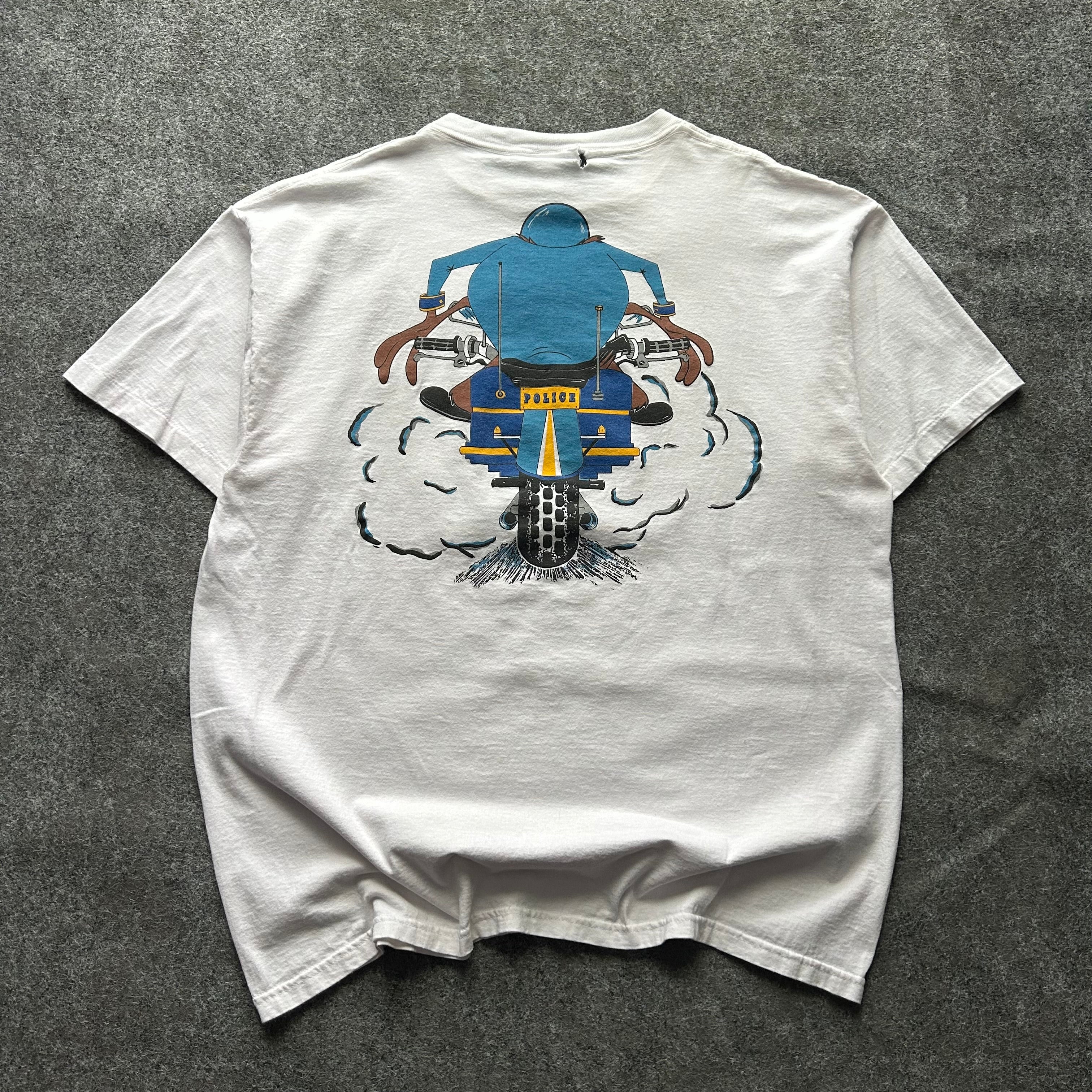 Vintage Warner Bros. Taz Police T-shirt