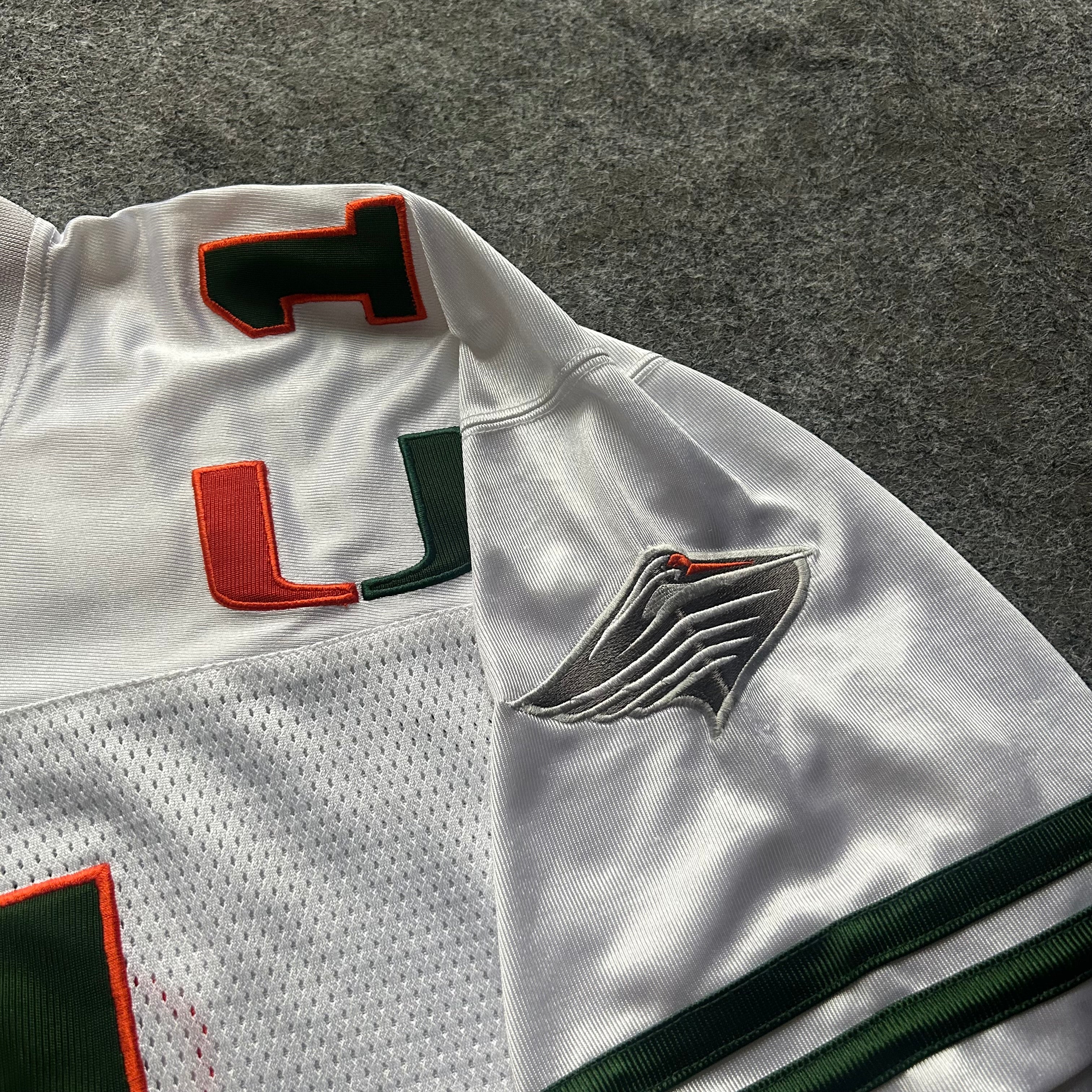 Vintage Miami Hurricanes Football Jersey