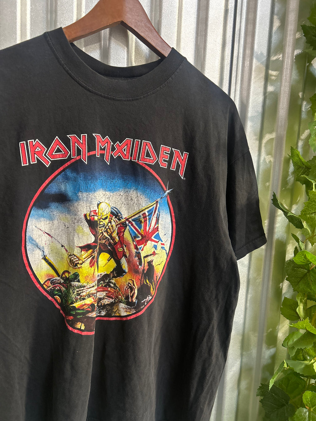 Vintage Iron Maiden The Trooper 2002 Band T-shirt - Size XL