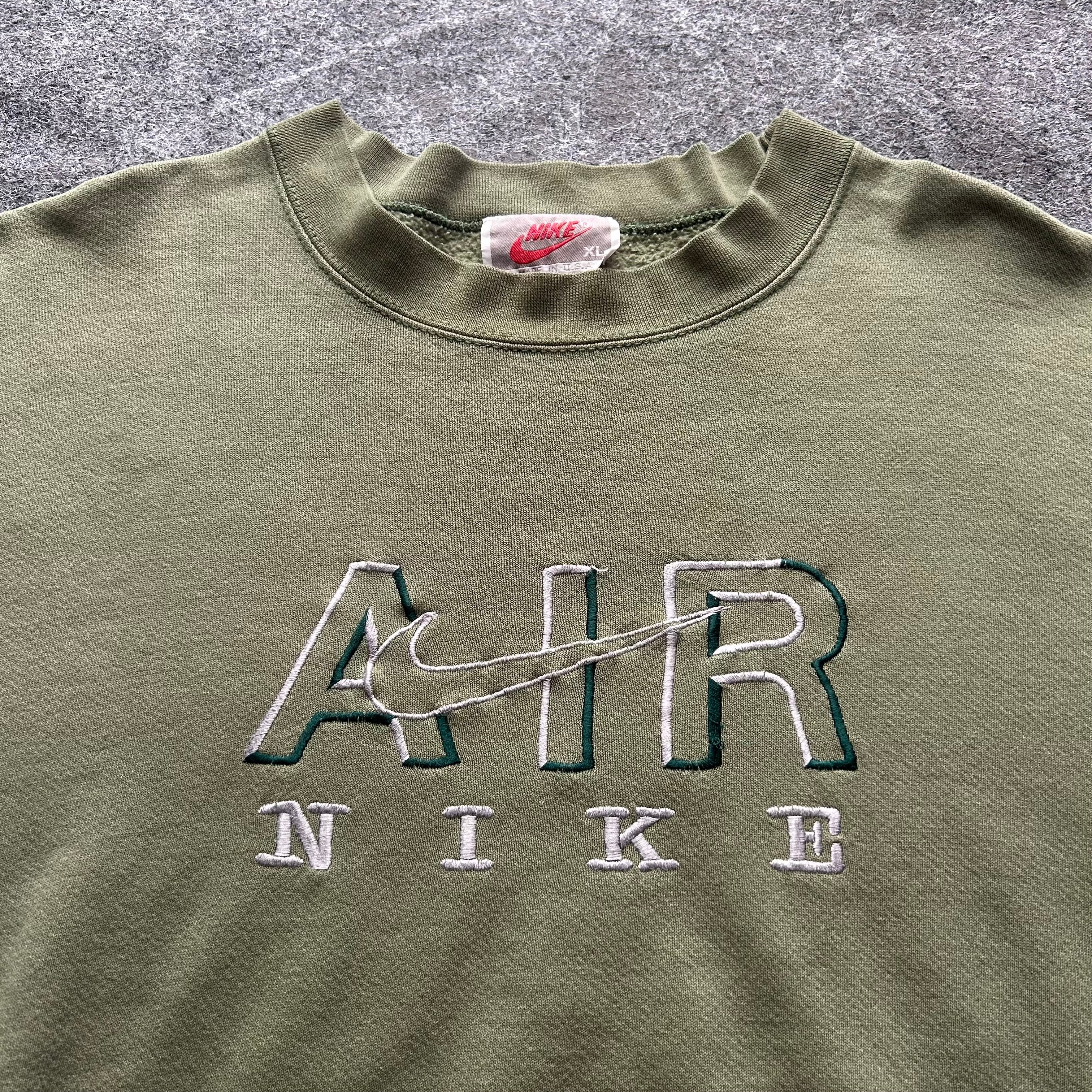 Vintage Nike Air Green Crewneck