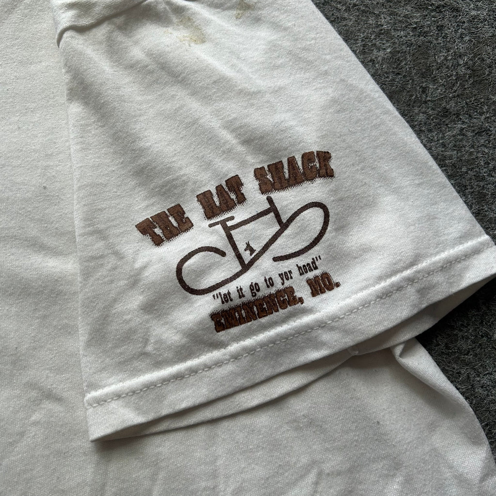 Vintage A Women’s Place Is On Her Ass Bar Parody T-shirt