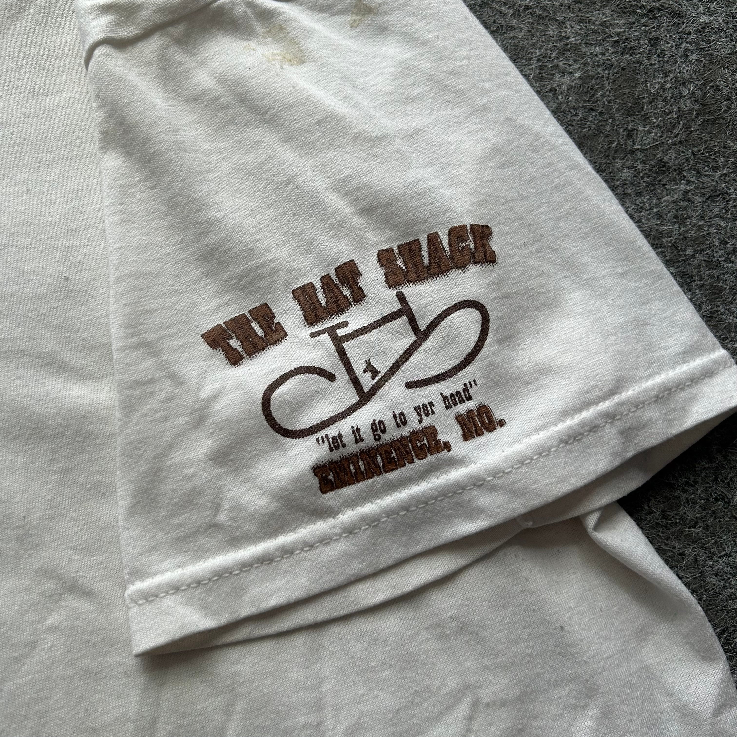 Vintage A Women’s Place Is On Her Ass Bar Parody T-shirt