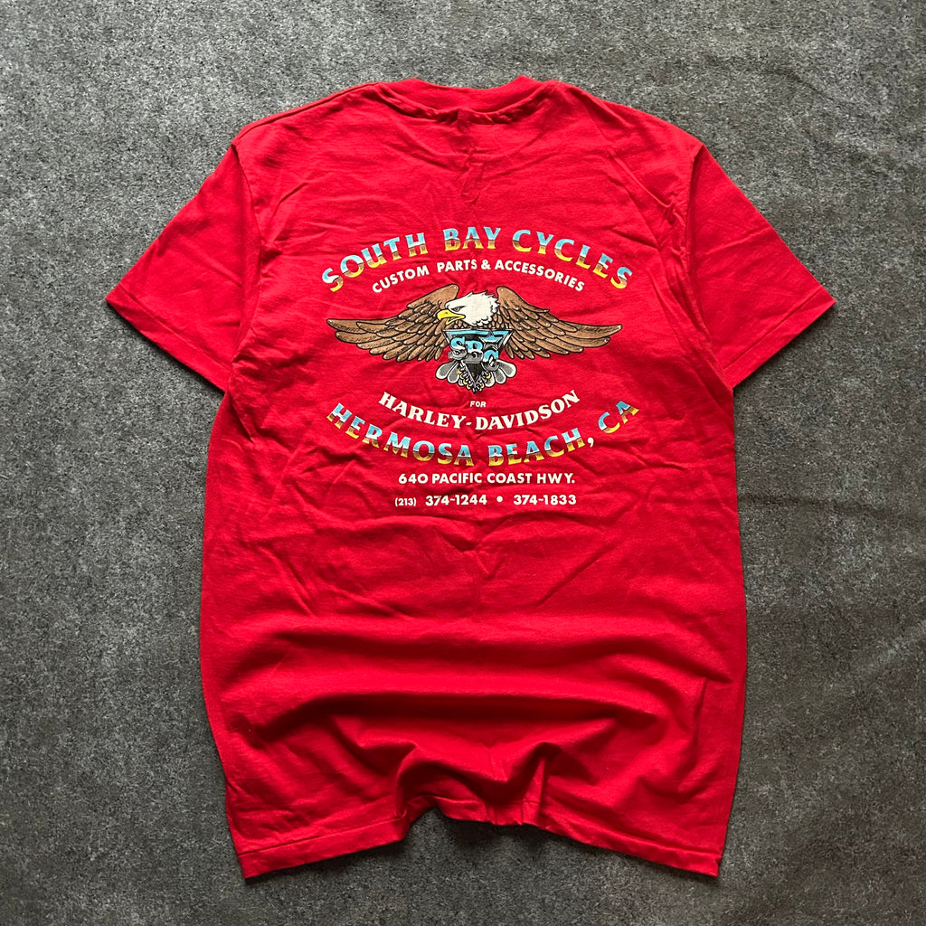 Vintage Harley Davidson South Bay Cycles T-shirt
