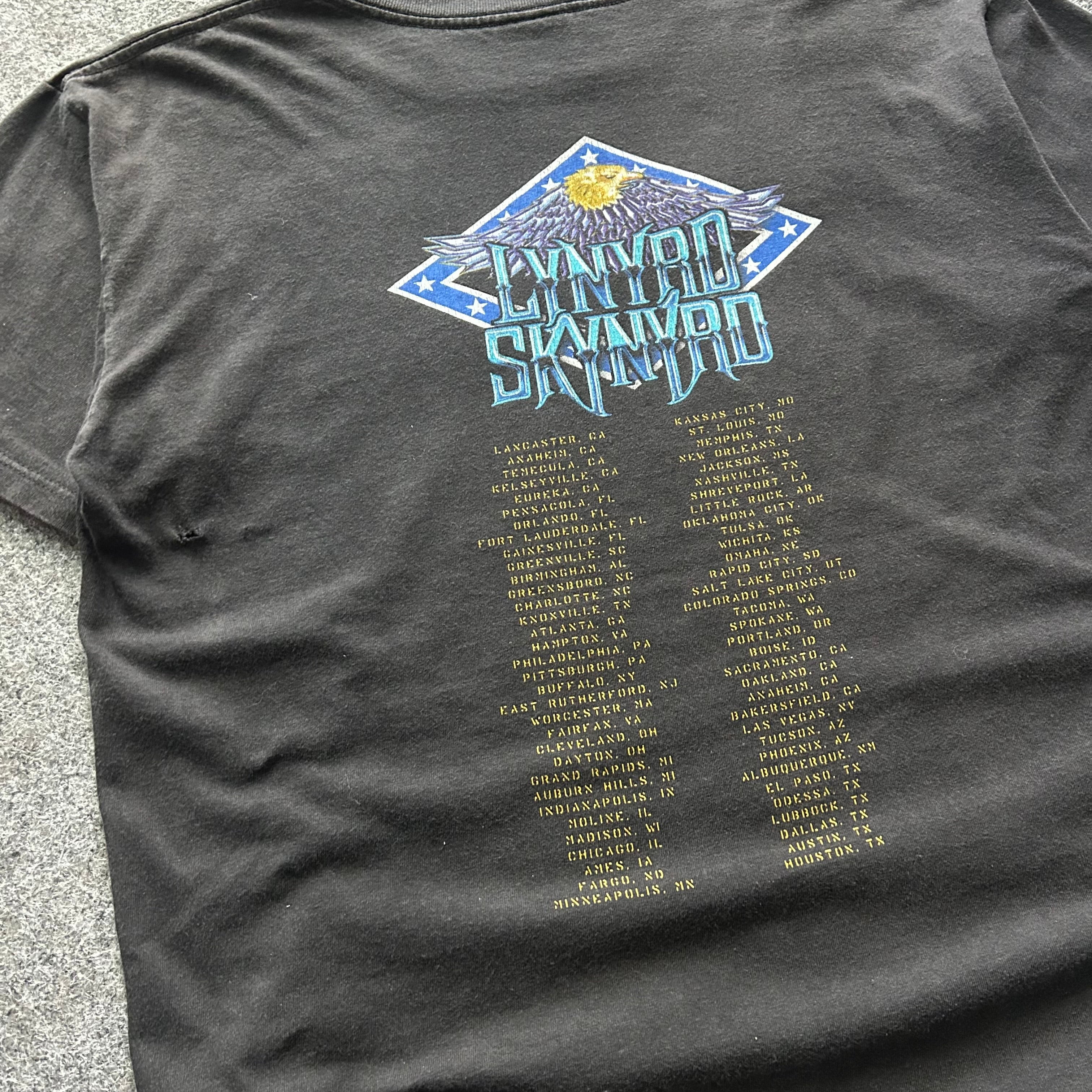 Vintage Lynyrd Skynyrd Tour Band T-shirt