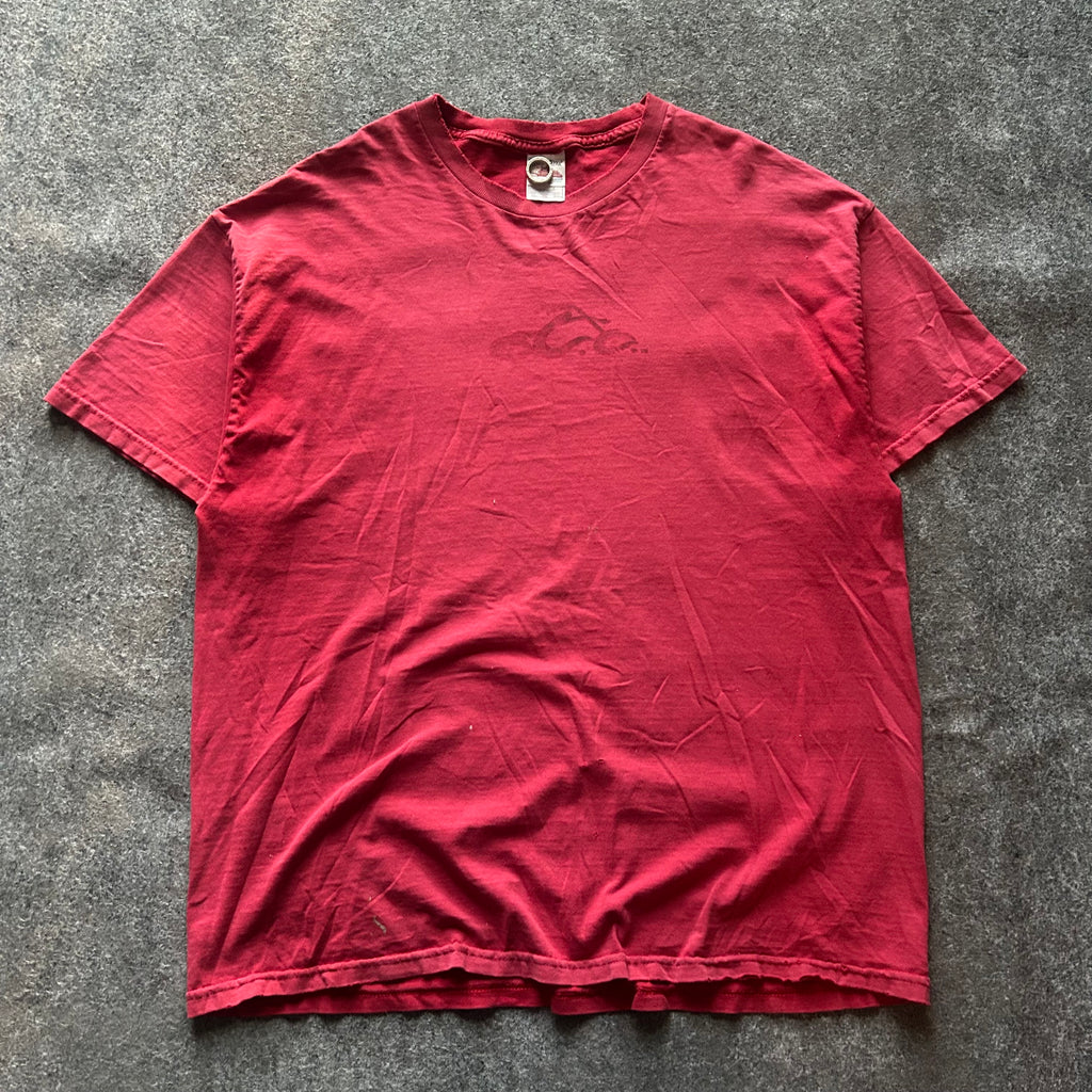 Vintage Distressed Orange County Choppers Red T-shirt