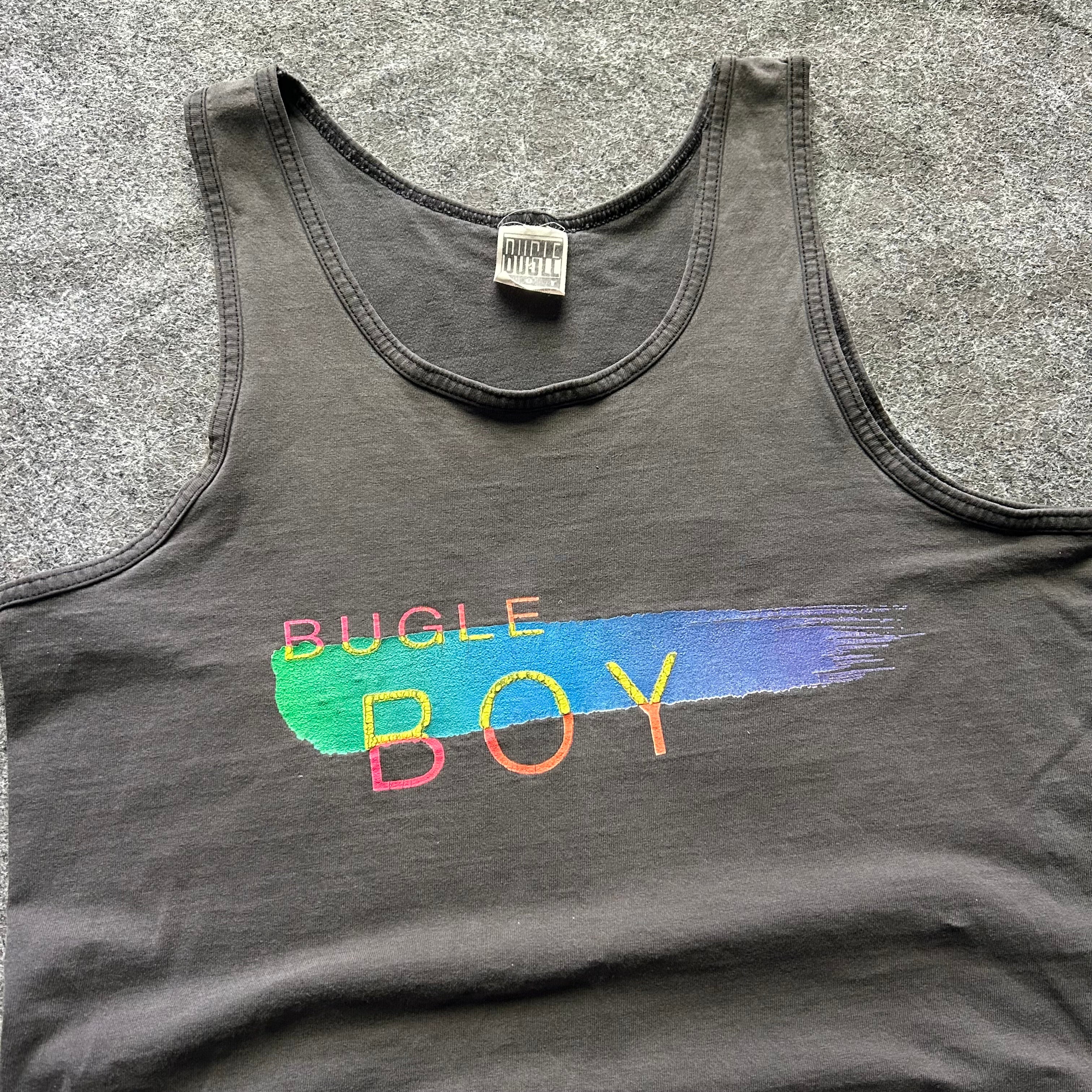 Vintage Bugle Boy Surfing Tank Top Shirt