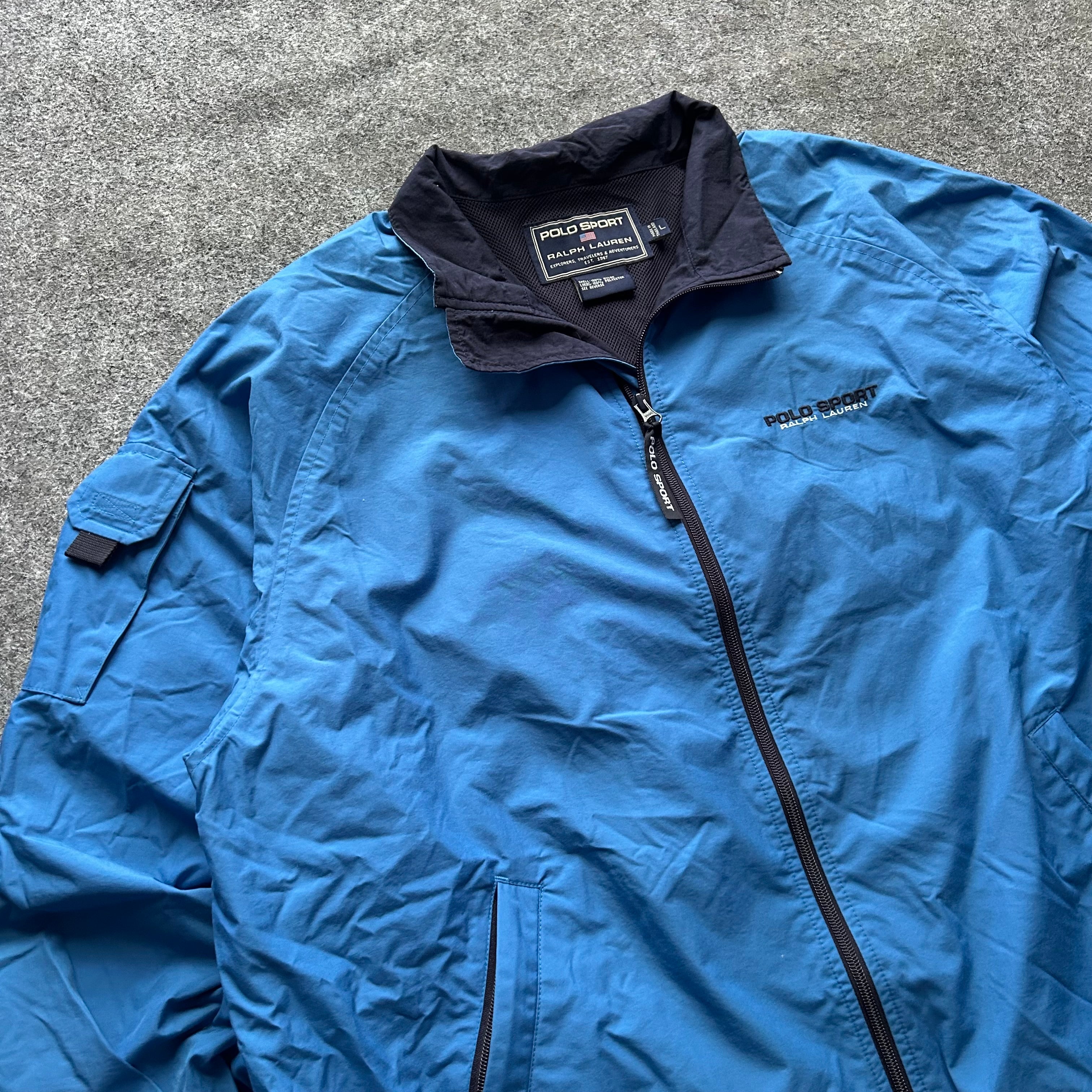 Vintage Polo Sport Ralph Lauren Windbreaker Zip Up Jacket