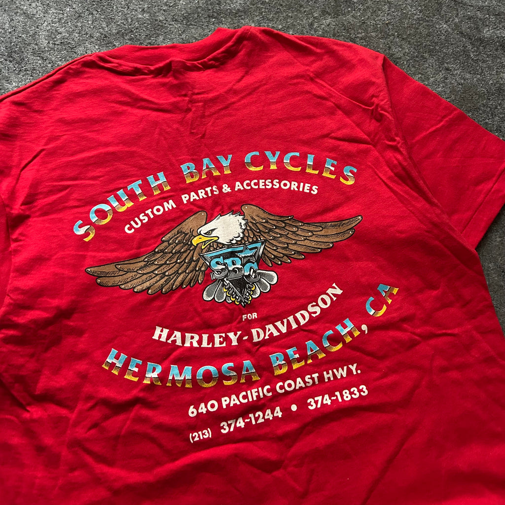 Vintage Harley Davidson South Bay Cycles T-shirt
