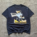 Vintage School Of Hard Knocks Y2K T-shirt