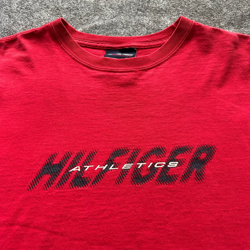 Vintage Tommy Hilfiger Athletics Long Sleeve Spell Out Shirt