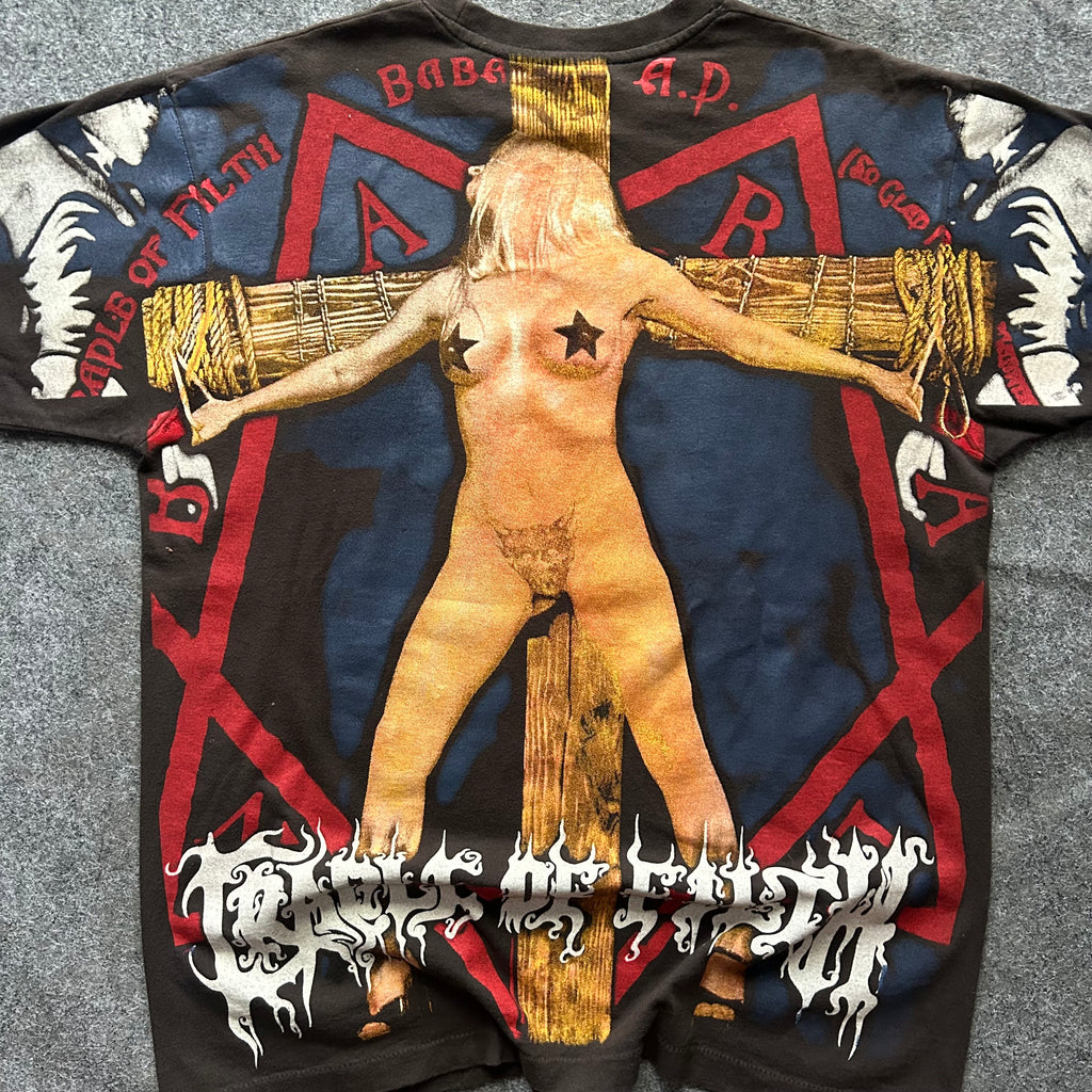 Vintage Cradle Of Filth AOP Band T-shirt