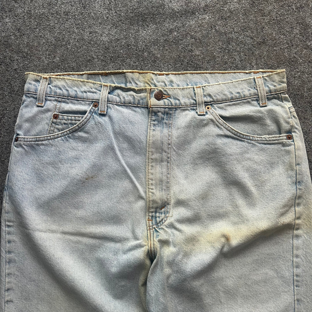 Vintage Faded Blue Levi’s Orange Tab Jorts