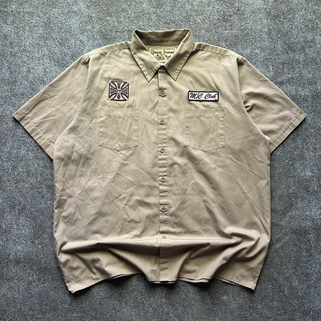 Vintage West Coast Choppers Button Up Shirt
