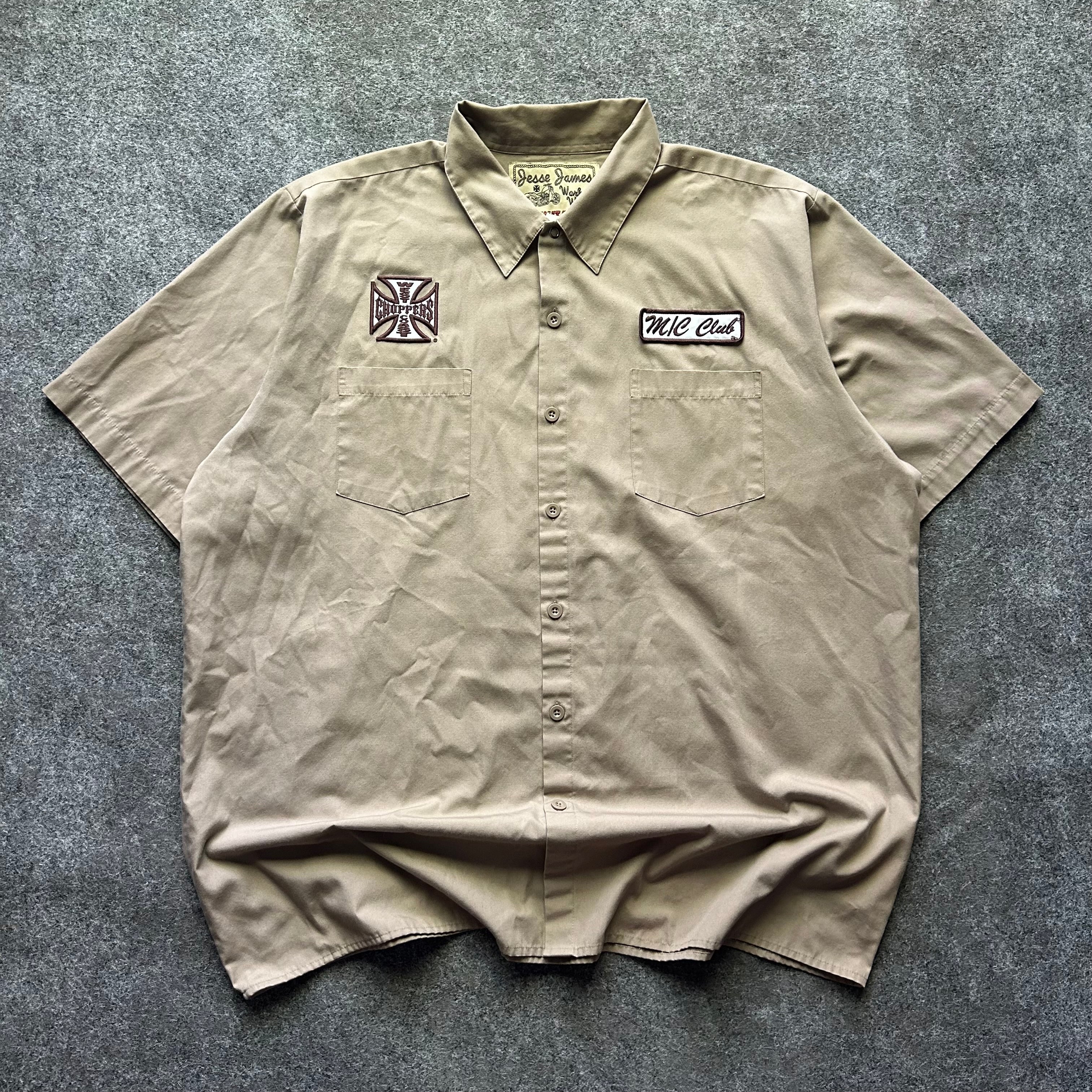 Vintage West Coast Choppers Button Up Shirt