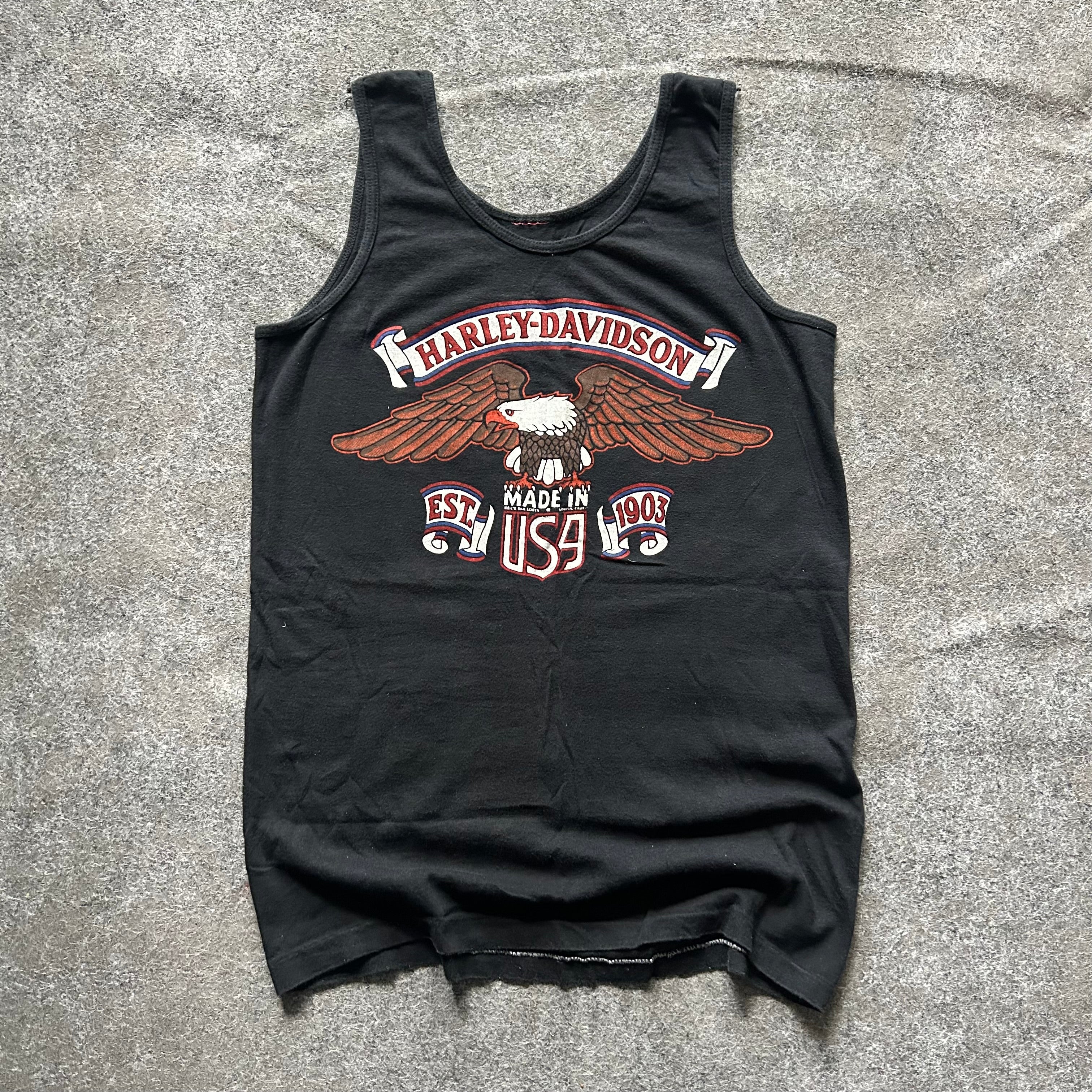 Vintage Harley Davidson Los Angeles Tank Top Shirt