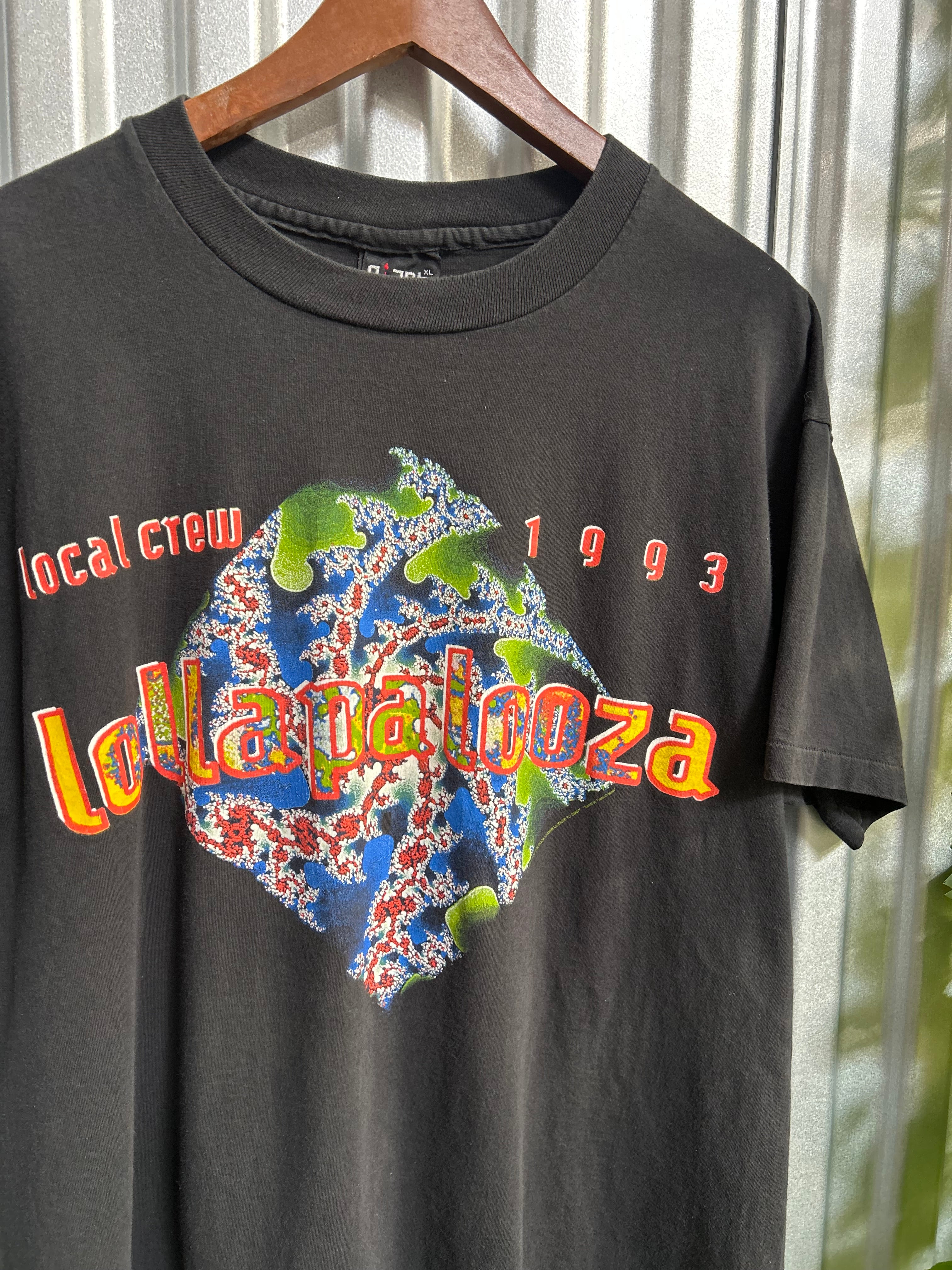 Vintage Lollapalooza Local Crew 1993 T-shirt - Size Xl