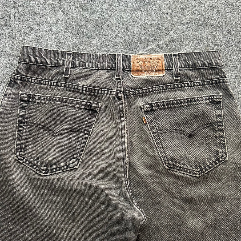Vintage Faded Black Levi’s Jorts