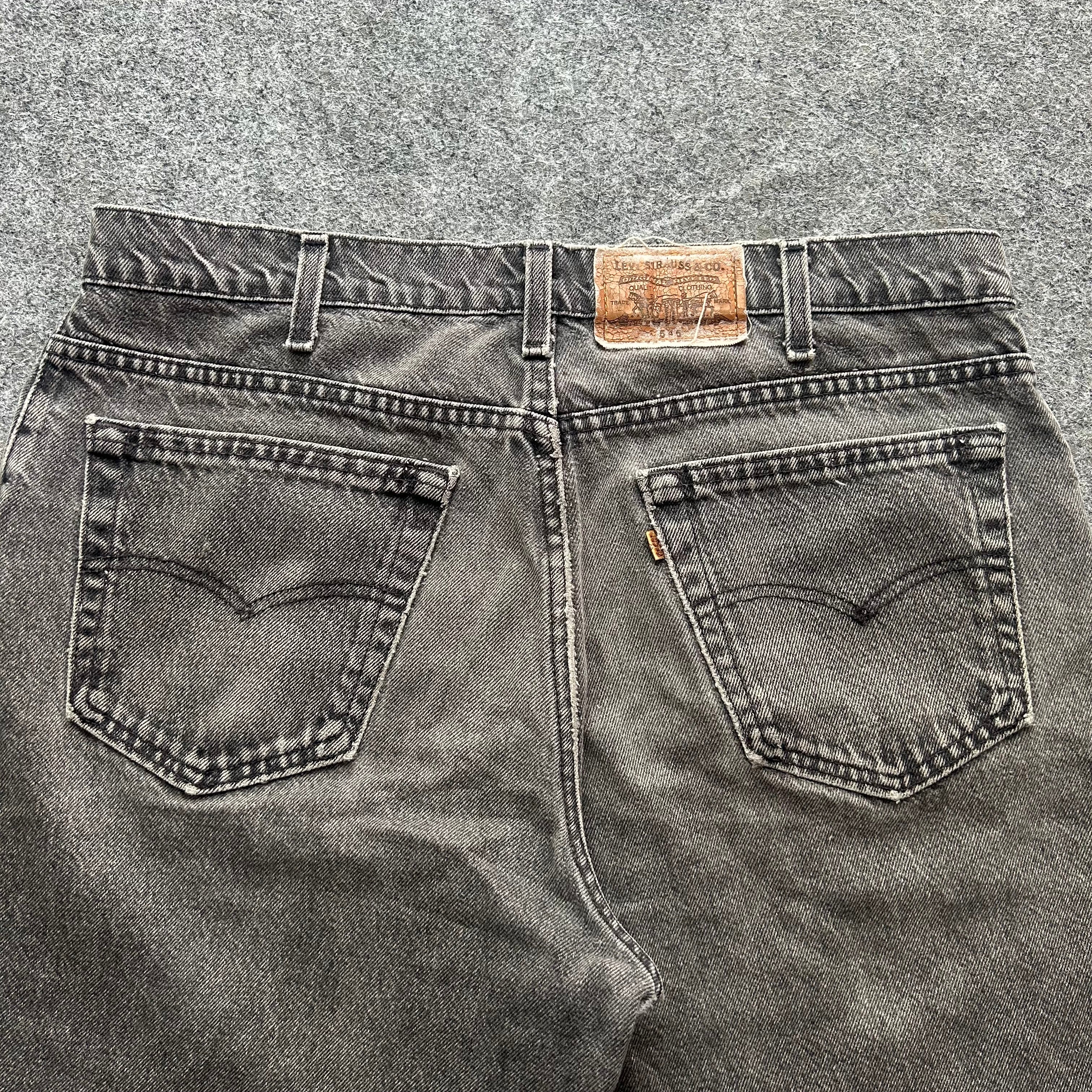 Vintage Faded Black Levi’s Jorts