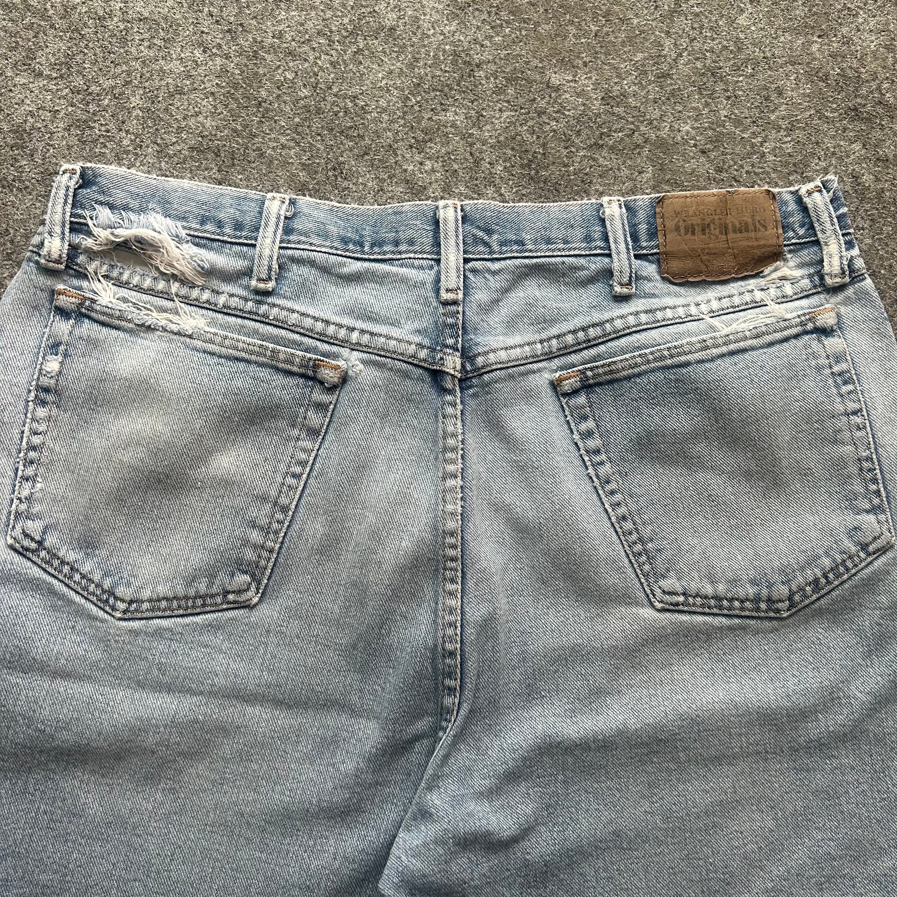 Vintage Distressed Wrangler Jorts