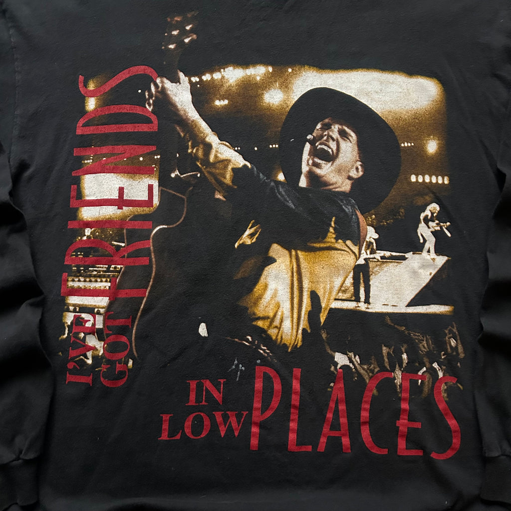 Vintage Garth Brooks Friends In Low Places Long Sleeve Shirt