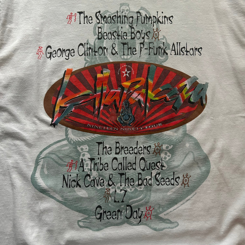 Vintage Lollapalooza 1994 Concert Band T-shirt