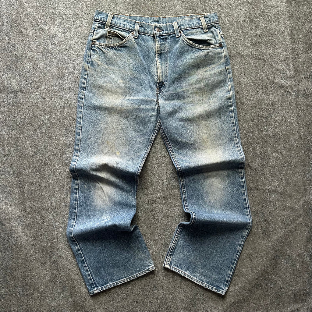 Vintage Faded Blue Levi’s Orange Tab Jeans